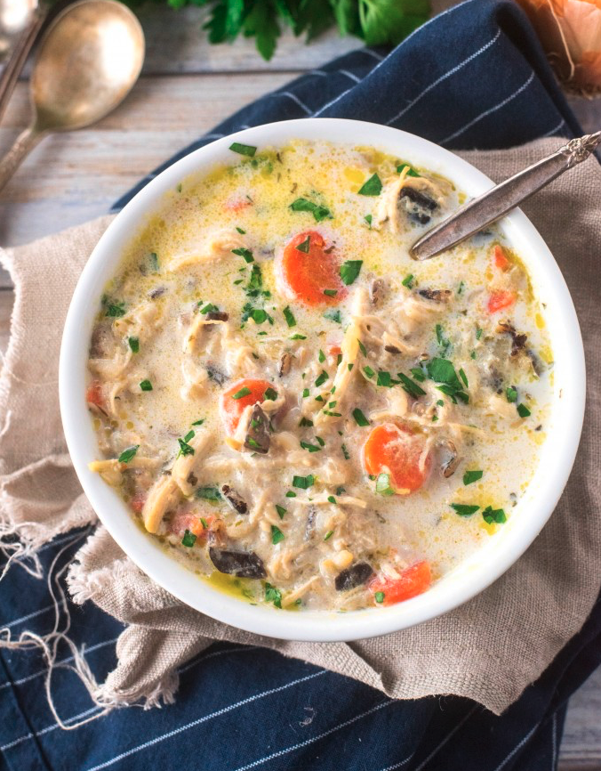 Chicken Wild Rice Soup – The St. George Middle Eastern Festival